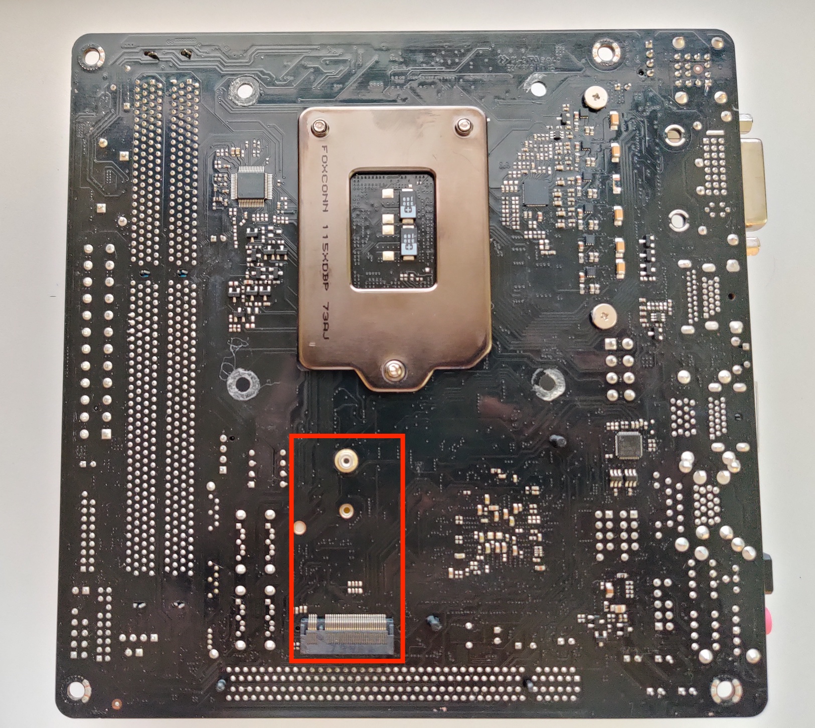 Motherboard Back