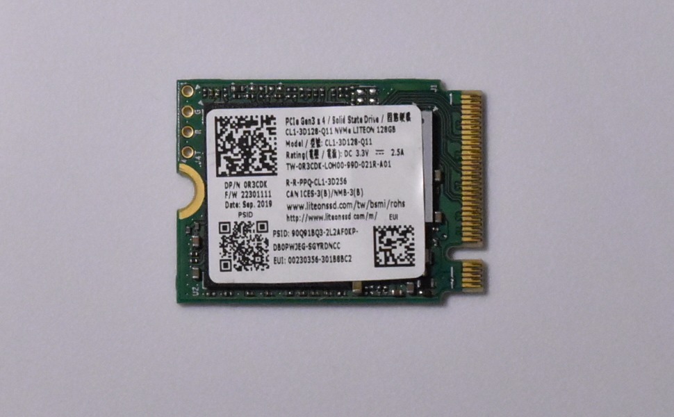 128GB CL1 Drive Photo