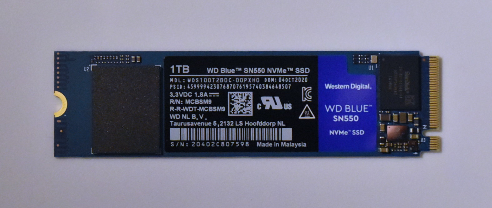 1TB SN550 Drive Photo